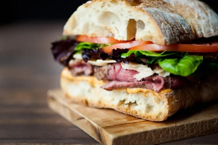 Ultimate Smoked Steak Sandwich