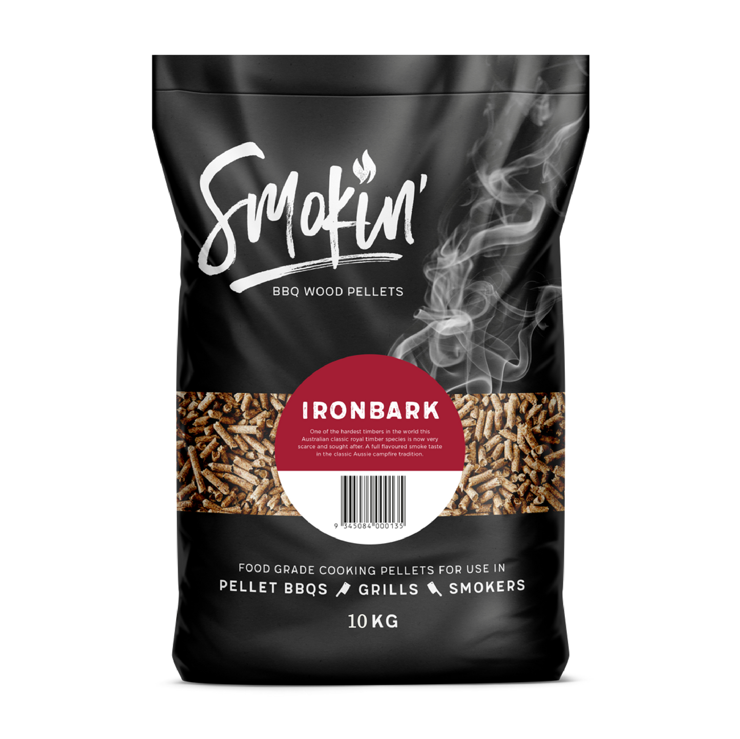 Smokin' Ironbark BBQ Pellets 10kg