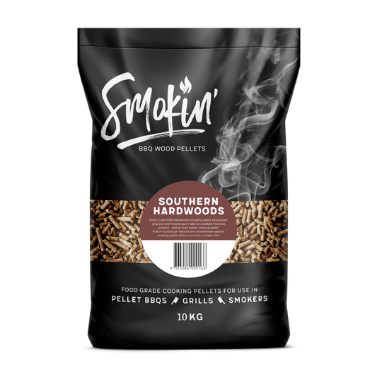 Smokin' Southern Hardwoods BBQ Pellets 10kg